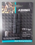 klocki rowerowe ASHIMA MTB V-type do SHIMANO XTR/DEORE XT