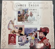 Mozambik Malarstwo James Ensor
