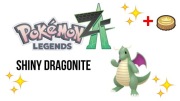 Pokemon Legends Z-A | Shiny Dragonite + Gold Bottle Cap