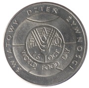 50 zł Światowy Dzień Żywności - 1981 rok