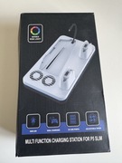 wielofunkcyjna stacja chłodząco-ładująca do konsoli PlayStation 5 Slim.