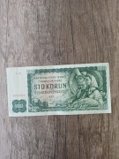 Czechosłowacja - BANKNOT - 100 Koron 1961 - MOST KAROLA - Hradczany - Praga