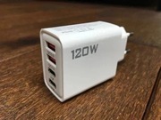 Super Szybka Ładowarka 120W, QC 3.0. Nowa.