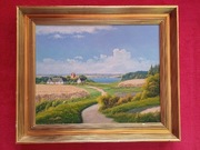 Stary obraz na płótnie E.BIRK  1907 – 1977