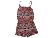 Dziewczęcy kombinezon na ramiączkach 134 C&A aztecki wzór