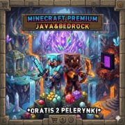 Minecraft Premium | Java&Bedrock | Pełna wersja + 2 pelerynki gratis