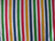 Tkanina dzianina kolorowe paski kupon 2,5 m
