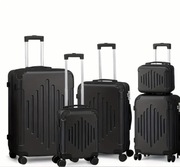Zestaw walizek 5w1 czarne