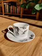 Filiżanka do herbaty Royal Worcester Black Peony