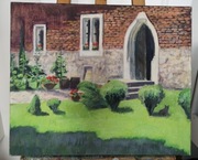 Obraz olejny Sandomierz, 2004