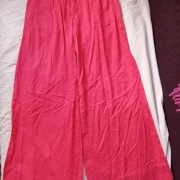 Spodnie koralowe, wide leg, Rozmiar 38, Bonprix 
