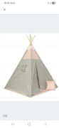 NAMIOT dla dzieci TIPI teepee wigwam Popiel+ róż