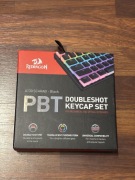 Redragon PBT Doubleshot keycaps (czarne)