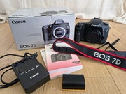 Lustrzanka Canon EOS 7D Przebieg 29 tys. Używany hobbystycznie