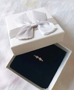 Pierścionek srebrny nieskończoność 925