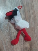 Bocian zawieszka pluszowa