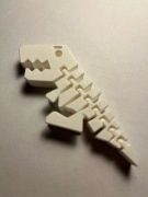 Flexi Dinozaur REX Biały