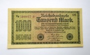 1000 Marek 1922 r. Niemcy