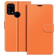 Coodio Etui Z Klapką Samsung Galaxy Pomarańcz M31