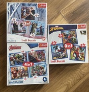 Puzzle Avengers, SpiderMan, Frozen