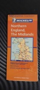 Mapa Północna Anglia, Midlands 502 REGIONAL Great Britain (MICHELIN) ENG.