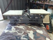 264. Stara waga szalkowa 10 kg, PRL, marmurowe szalki