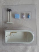 Ceramiczna miniaturka wanny skala 1:12 - Dollhouse
