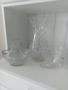 Kryształowy zestaw z PRL