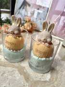 Wielkanocna zapachowa świeca sojowa Zając w jajku 170 g prezent