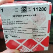 Febi Bilstein 11280 Końcówka drążka kierowniczego poprzecznego.