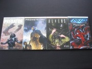 LIFE AND DEATH komplet 4 tomów (Aliens, Predator, Prometeusz) NOWE w folii