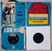 Roy ORBISON - 4 single (pretty woman…in dreams…pistolero…)