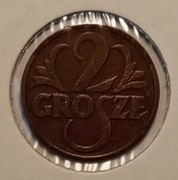 Moneta 2 grosze 1928 rok