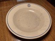 Talerz Głęboki PZG PRL Włocławek 