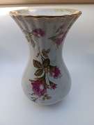 Wazon Iwona porcelana chodzieska Chodzież różyczki złocenia