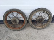 Koła jawa 50 mustang pancerka Barum oryginalne wózek *6