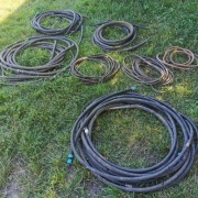 Zestaw Węże Ogrodnicze Grube solidne Wąż ogrodniczy 