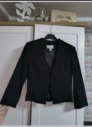 Elegancka czarna marynarka H&M r. XS 34