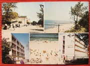 Ustronie Morskie ul.Bolesława Chrobrego, domy wypoczynkowe, plaża