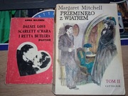 Przeminęło z wiatrem (dwie książki)