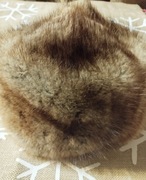 Czapka, toczek z naturalnego futra