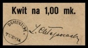 Turew - Turwia, Dominium, Z. Chłapowski, n.d., 1914, 1 mk
