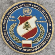 Coin - medal - misja Polski Kontyngent Wojskowy Liban UNIFIL 2008