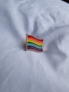 Przypinka pin pins wpinka broszka love lgbt tęcza 