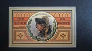Niemiecki NOTGELD 50 fenigów Rossbach Fryderyk Wielki