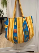 Torba shopper duża bawełna impregnowana 