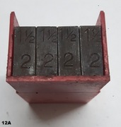 NOŻE NARZYNKA DO GWINTOWNICY VIRAX 1 1/2-2