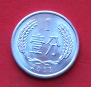 1  Fen   2011   r  -     Chiny     stan  menniczy  !!!