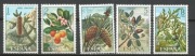 Hiszpania 1972 Mi 1980-1984 flora**czyste