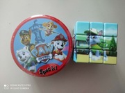 Zestaw Psi Patrol gra dooble I kostka Rubika 